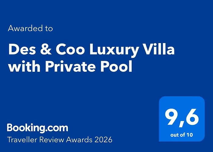 Des & Coo Luxury With Private Pool ファリラキ